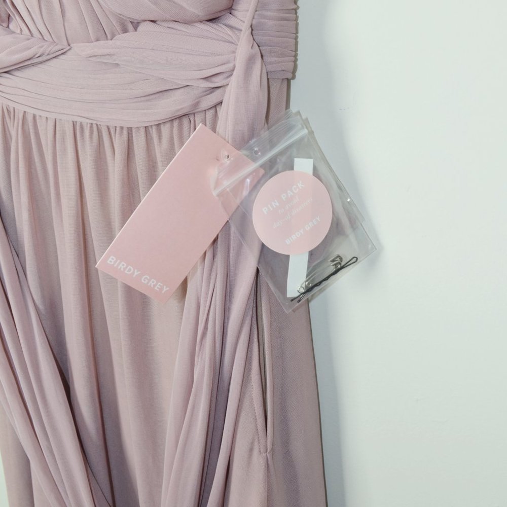 Birdy Grey Convertible Chickie Bridesmaid Dress Mauve NEW Size M - Picture 15 of 16
